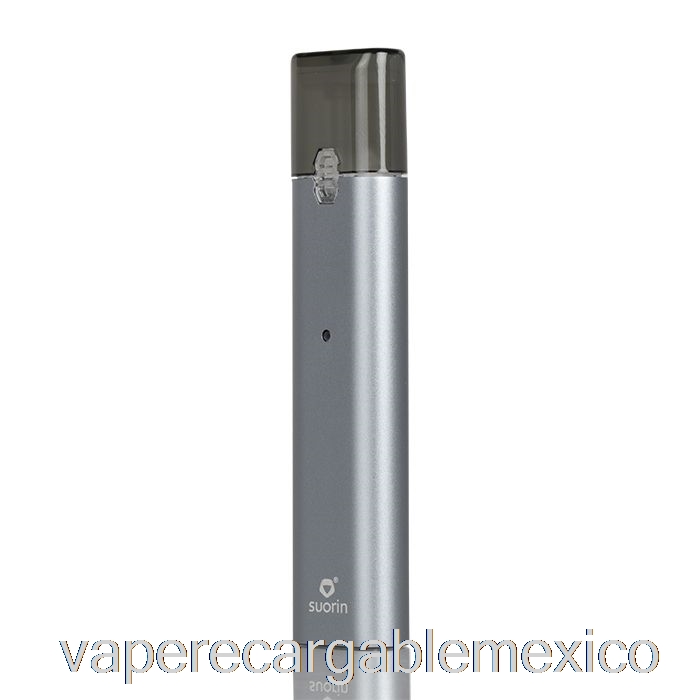 Vape Recargable Suorin Ishar Kit De Cápsula Portátil Individual Edición De Metal - Gris